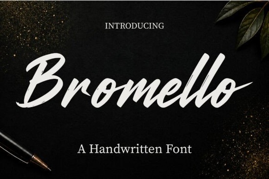 Bromello Font